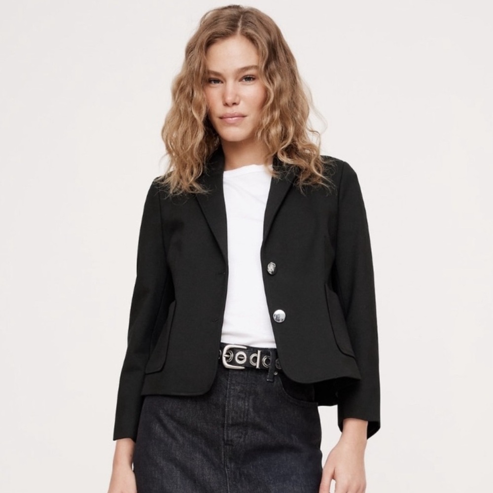 Banana Republic Everywhere Ponte Short Blazer